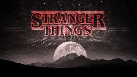 Stranger Things Dark Logo Wallpaper, HD TV Series 4K Wallpapers, Images ...
