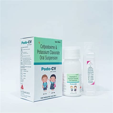 PODO-CV Dry Syrup S.A. Remedies