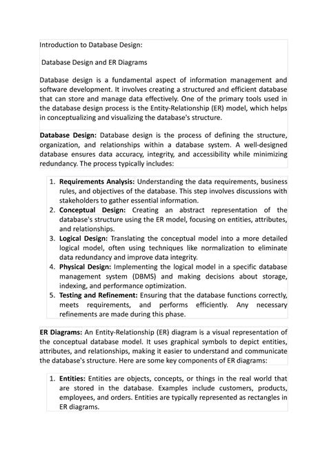 UNIT-1 PART2 - ssssssssssssssss - Introduction to Database Design ...