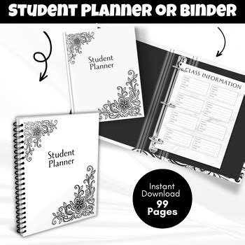 Image result for Student Daily Planner Notebook