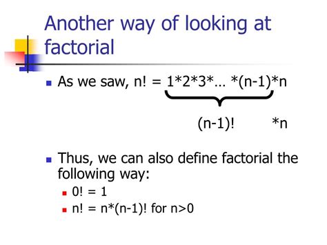 Factorial Example 的图像结果