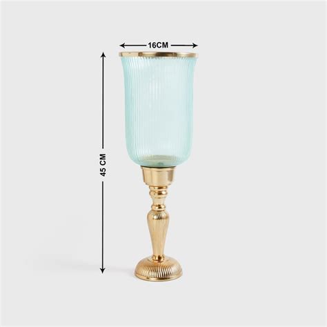Buy Heritage Renew Metal Hurricane Candle Holder from Home Centre at ...