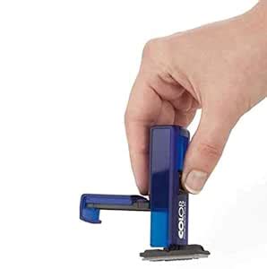 Pocket Stamp Plus 30 Self Inking Pocket Rubber Stamp (with Your Text ...