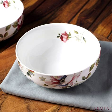 Victorian White Floral Complete Dinner Set (20 Pc Set) – The Artment