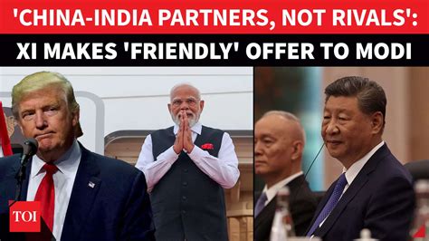 China’s Xi Makes ‘Let’s Be Friends’ Offer To India’s Modi As Trump ...