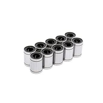 FKG LM10UU Linear Ball Bearing 10x19x29mm, Set of 10 : Amazon.in ...