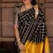 Buy Black Colore Designer Bold and Beautiful Saree Indian Traditional ...