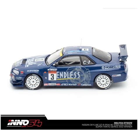 INNO64: Nissan Skyline GTR R34 3 Endless Advan Super Taikyu Series 200 ...
