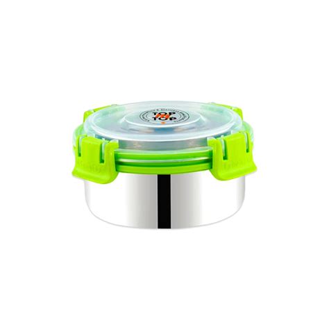 Buy TopmTop Leak Proof Click & Seal Lock Stainless Steel Storage ...