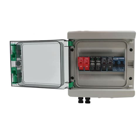 Solar PV Combiner Box Plastic 15A 2 Strings Circuit | Ubuy India