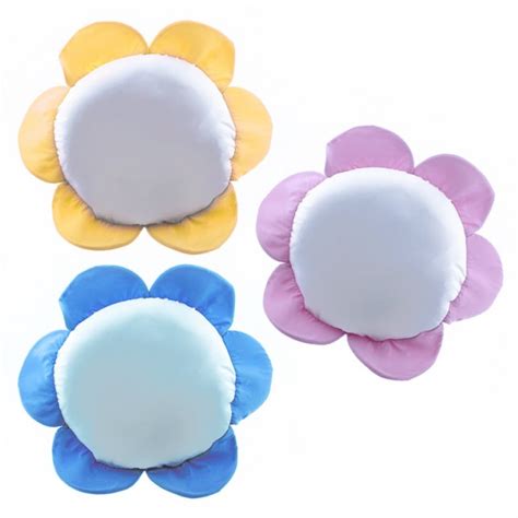 COJÍN CON FORMA DE GIRASOL 49cm PARA SUBLIMACIÓN