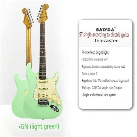 North American Wood Body, Galyda Single/double Coil Pickup, Canadian ...