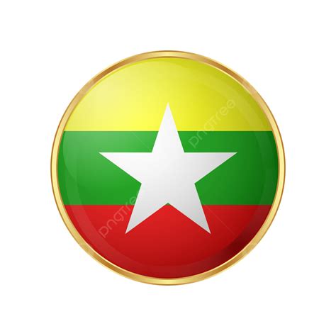 Myanmar Flag, Myanmar, Flag, National PNG and Vector with Transparent ...