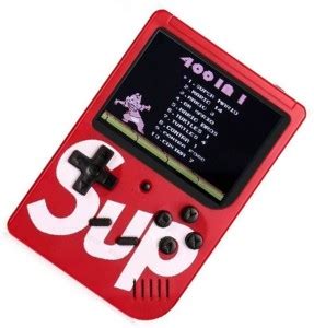 blue seed SUP 400 in 1 Game Box Console Handheld Video Game box 8 GB ...