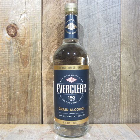 Everclear Grain Alcohol 1L - Oak and Barrel
