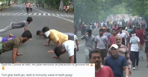 Nagpur Locals Work Out On The Streets Since Gyms Are Closed Due To ...