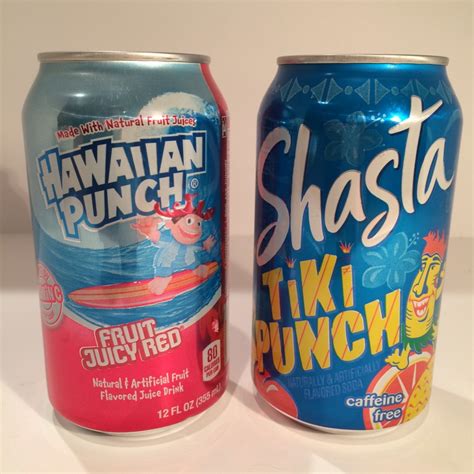 Hawaiian Punch vs Tiki Punch — Second Rate Snacks