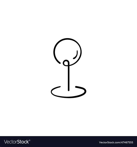 3D Map Pin with Line Icon 的图像结果