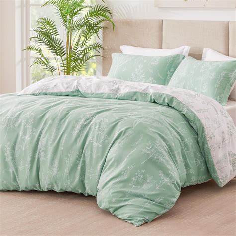Amazon.com: Love's cabin Sage Green Comforter Set Full - Full Size ...