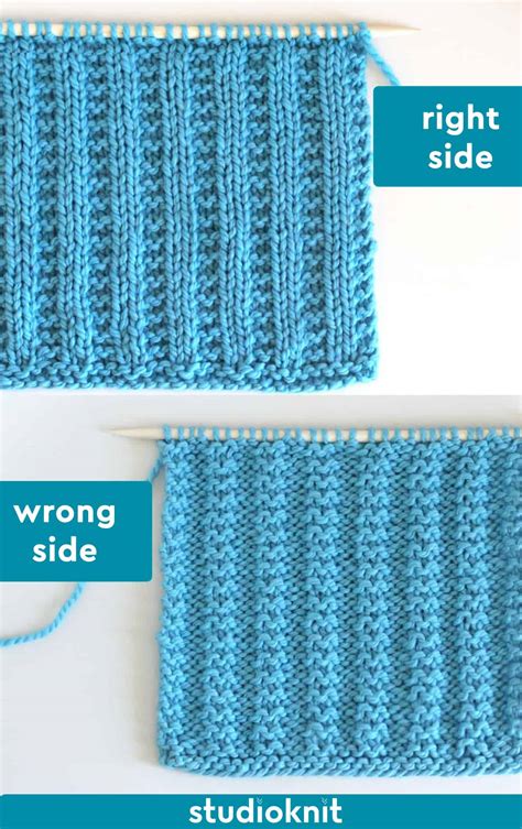 How To Read Garter Stitch