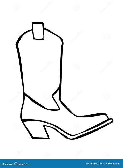 Boots Drawing Cowboy at Claire Dalrymple blog