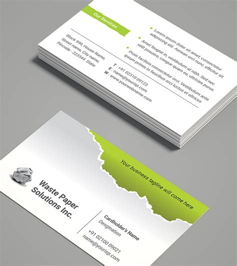 Business Card-Economy Business Cards Design Templates - 798