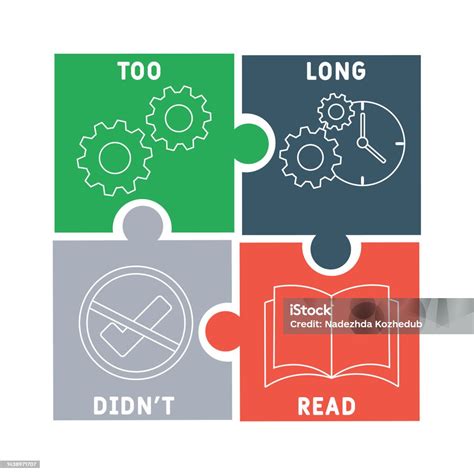 Tldr Too Long Didnt Read Acronym Stock Illustration - Download Image Now - Acronym, Business ...