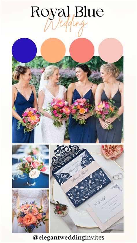 Cobalt Blue Wedding Color Combinations Terracotta Wedding Color Combos