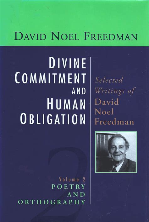 Buy Divine Commitment and Human Obligation: Selected Writings of David ...