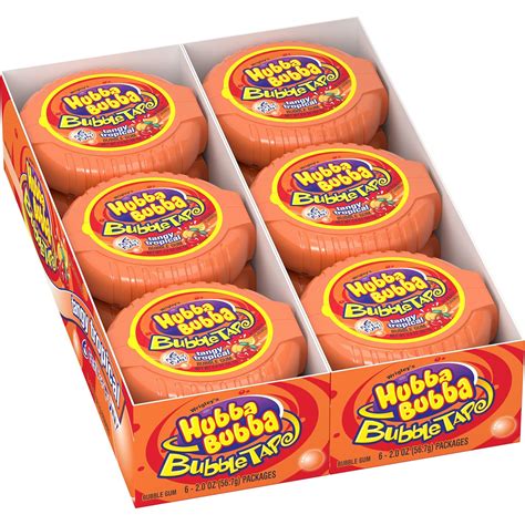 Hubba Bubba Tangy Tropical Bubble Gum Tape, 2 ounce India | Ubuy