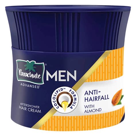 Parachute Advansed Men Hair Cream - Anti-Hairfall with Almond Oil, 100 g