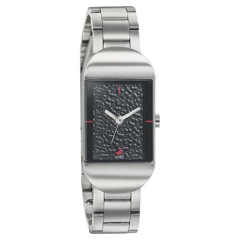 Buy Online Fastrack Go Skate Quartz Analog Black Dial Stainless Steel ...