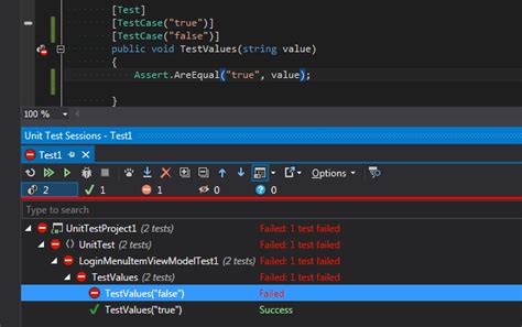 NUnit Test Case 的图像结果