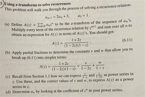 Image result for Z-Transforms Recurrence Formula