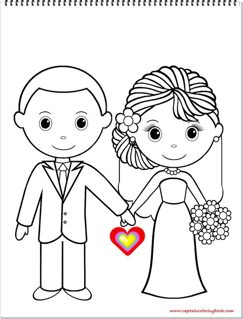 Wedding Coloring Pages