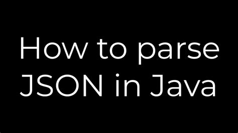 Image result for JsonParser Java