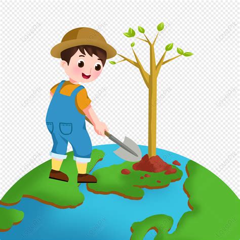 Community Planting Trees Cartoon 的图像结果