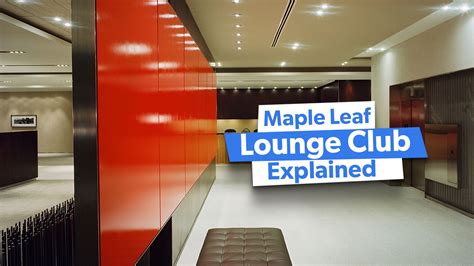 What Is The Air Canada Maple Leaf Club?