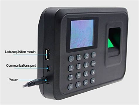 NAVKAR SYSTEMS FINGERPRINT TIME ATTENDANCE WITH USB PORT – Navkar Systems