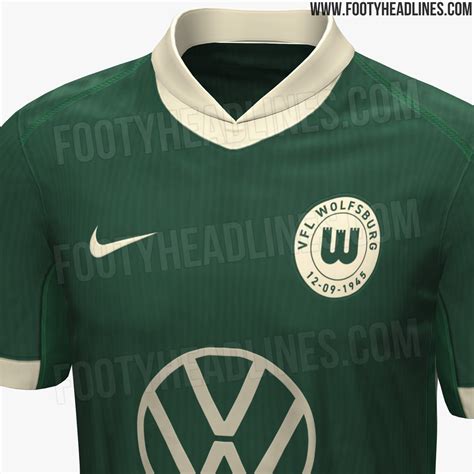 Exklusiv: Wolfsburg 25-26 80th Anniversary Third Trikot geleakt - Nur ...