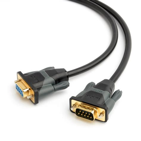 Black-i 9 Pin Serial RS232 Male to Female Cable - Black-i