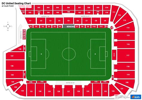 DC United Seating Charts at Audi Field - RateYourSeats.com