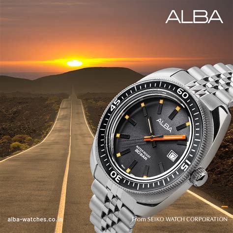 AS9T87X1 Davy's Grey Dial Quartz Watch – ALBA WATCHES INDIA