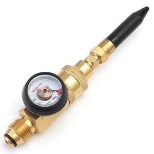 Atoz prime Latex Balloon Gas Inflator Filler With Gauge Helium Tank ...