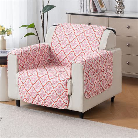 House of Quirk 'Mughal Series' Anti-Slip Sofa Cover Mat with Pocket ...