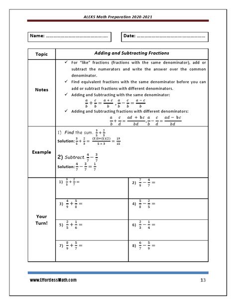 Image result for Aleks Math Preparation