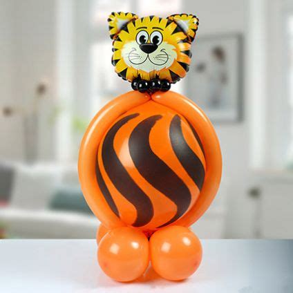 Buy Cute Tiger Balloon Arrangement Online at Best Price | Od