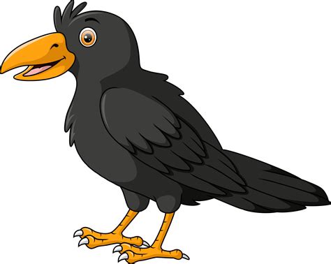 Cute Crow Clipart