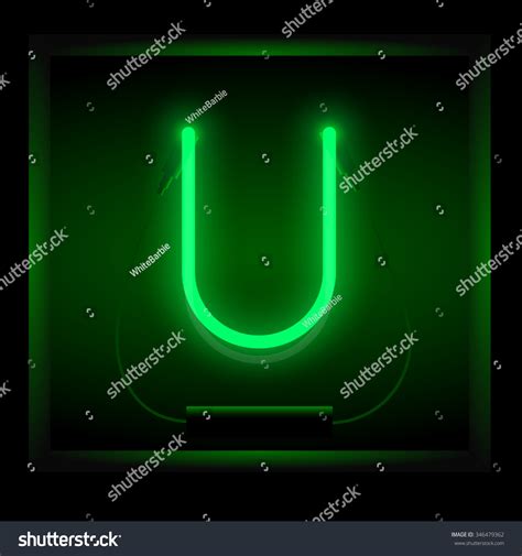 Neon Letter U PNG 的图像结果
