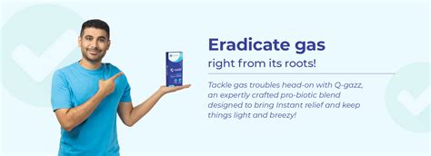 Velbiom Q-gazz for Gas, Bloating, Indigestion, Acidity